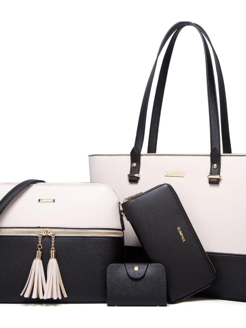 Women Fashion Synthetic Leather Handbags Tote Bag Shoulder Bag Top Handle Satche
